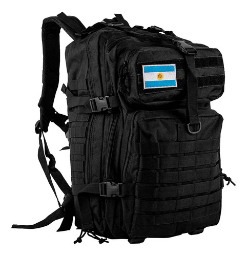 Mochila táctico militar Gadnic Gadnic Moch022x color negro 40L