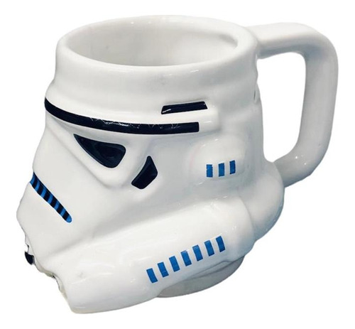 Taza Plástica 3d Con Forma Star Wars 260 Ml 9 Cm Alto