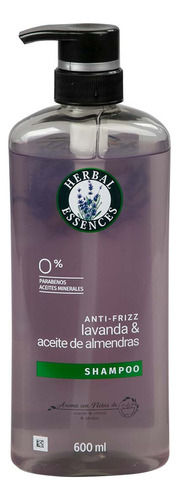  Shampoo Herbal Essences Antifrizz Lavanda & Aceite De Almendras 600ml