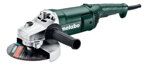 Amoladora Angular 2200w 180mm 7 Pulgadas Metabo W 2200-180 Color Verde oscuro