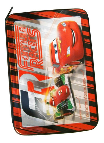 Cartuchera Disney Cars 1 Piso Tapas De Lata Orig Mundomanias