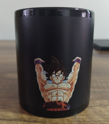 Tazón Mágica Goku Y Vegeta 350 Cc Taza Dbz