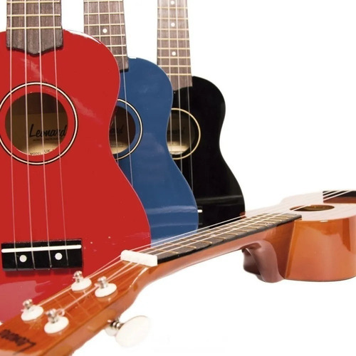 Imagen 5 de 10 de Ukelele Soprano Profesional Excelente Calidad + Colores + Funda + Envío Gratis