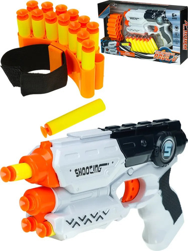 Pistola Lanza Dardos Heat Soft Space Gun Ravil-v Blower