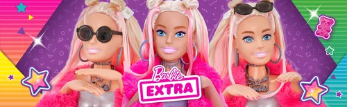 Barbie Busto Extra Styling Head C/ 12 Frases E Acessórios