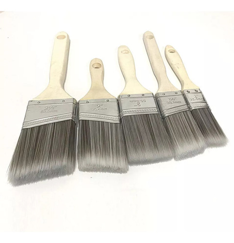 5 Pinceles Profesionales Compatibles Para Pintura De Pared