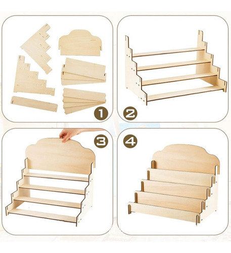 Cartões Prateleira De Suporte De Armazenamento, Decoração