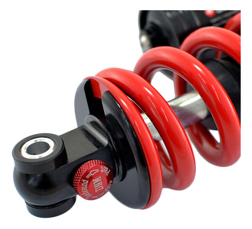 Dnm Burner-rcp2s Mtb Dh Bike Rear Shock 190mm 550 Lbs, Red C