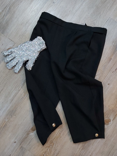 Disfraz De Michael Jackson Pantalón Y Guante K10