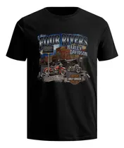 Comprar Playera Harley Davidson Vintage Retro Hombre Chopper Motos