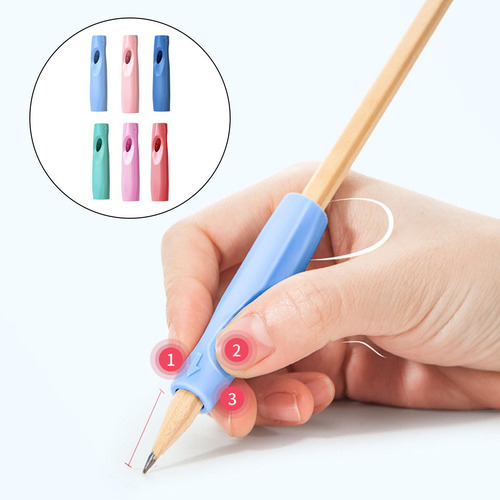 Extensor De Lápiz De Silicona De 6 Piezas Durable Para