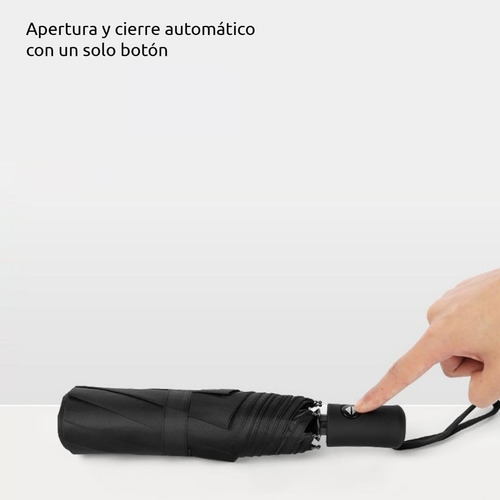 Paraguas Sombrilla 8 Varillas Automática Con Filtro Uv