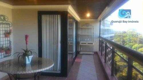 Imagem 4 de 30 de Sorocotuba Apartamento À Venda Condomínio Sorocotuba Praia Do Pernambuco - Guarujá - Ap4690