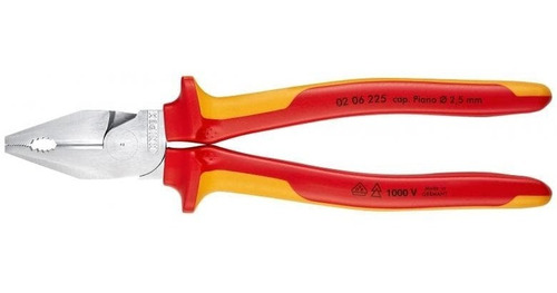 Alicate Universal 8 PuLG 1000v. (0206200), Knipex