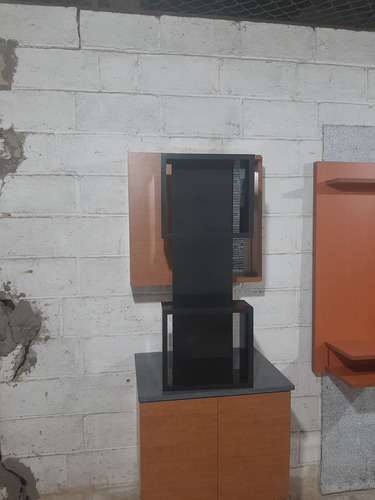 Repisa Flotante Madhier De Cubo Duplex Forrda En Formica