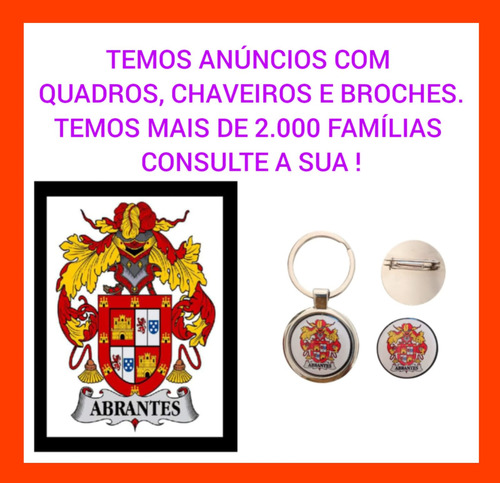 Melo ( Kit Com 3 Chaveiros ) Brasão De Família