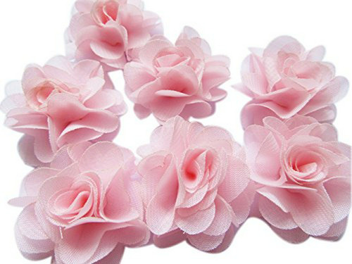 Diademas Para Cabello - Yycraft Pack Of 30 Chiffon Flower 2 