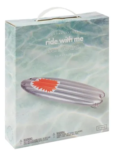 Tabla De Surf Inflable Sunnylife Tiburón