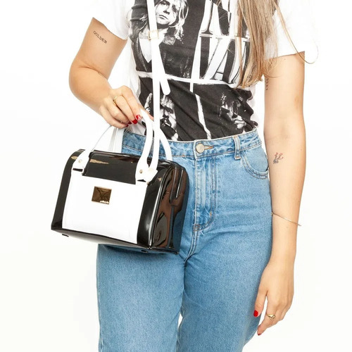 Imagem 3 de 4 de Bolsa Petite Jolie Média Lana Baú Maleta