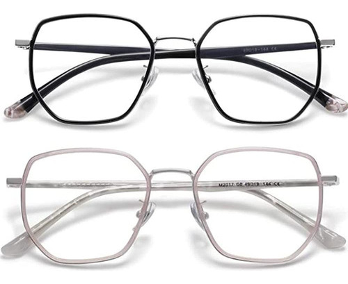 Óculos Com Filtro De Luz Azul, Pacote Com 2 Lentes
