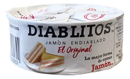Diablitos El Original Jamón Endiablado Lata 65g 1 Unidad