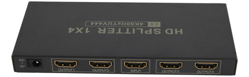 Divisor Hd Multimedia Interface 2.0, 4k, 60 Hz, 1 Entrada, 4