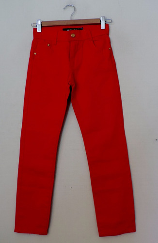 Jeans Niña Rojos