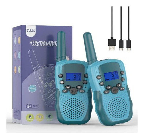 Selieve Walkie Talkies Para Niños, Juguete Recargable