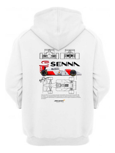 Sudadera Formula 1 Ayrton Senna Mclaren