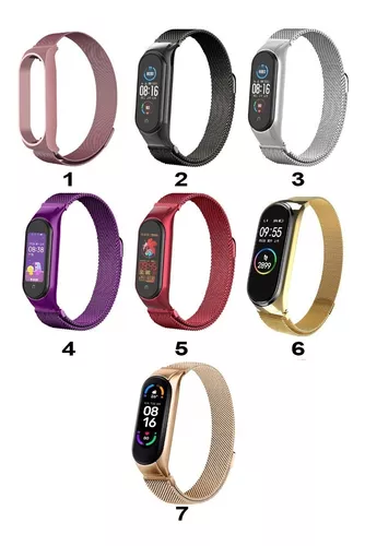 Correa Banda Metal Milanese Pulsera Xiaomi Mi Band 6