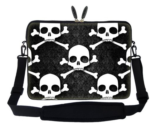 Funda Portátil Neopreno 17-17.3puLG - Calaveras Peligrosas