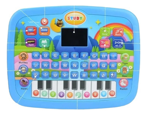 Ordenador Portátil Para Niño,computatadora Educativa Musical