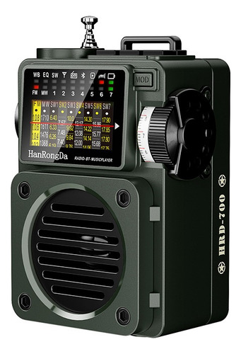 Receptor De Rádio De Ondas Curtas Fm Mw Wb Player .
