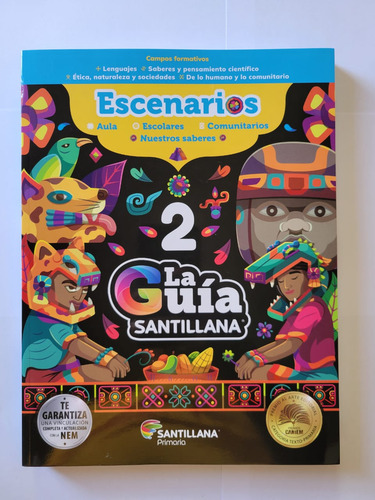 Guía Santillana 2° Pública Kit C/4 Libros 2024-25