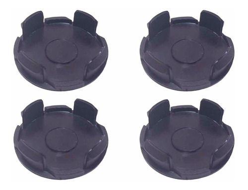 Kit 4 Calota Miolo Tampa Centro De Roda Ford Fiesta Focus