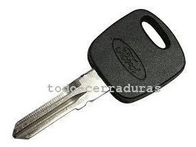 Imagen 2 de 2 de Llave Codificada Para Ford Fiesta Max Hasta El 2011