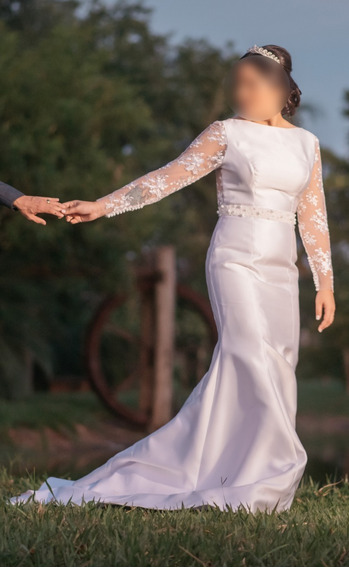 vestido de noiva zibeline sereia