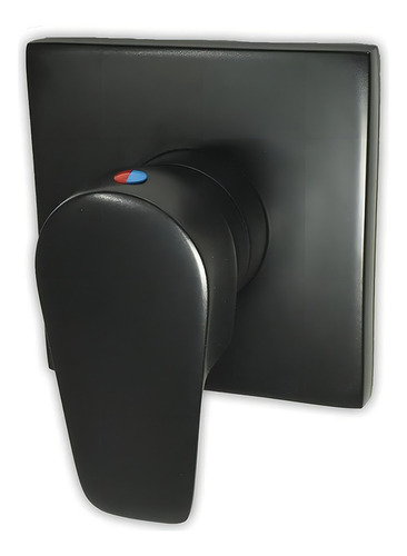 Acabamento Monocomando Base Docol 3/4 Preto Fosco - Perflex
