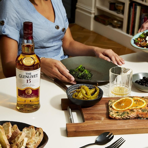 Imagen 3 de 10 de Whisky The Glenlivet 15 Años 700ml. --