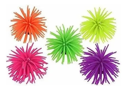 Anemona Fluo Grande -silicona - Decoración Acuario Peceras