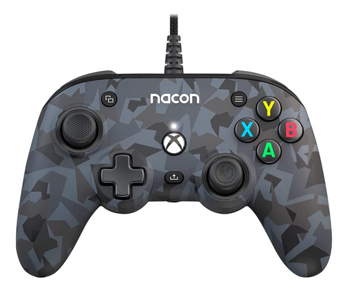Control Rig Nacon Pro Compact Azul Camo Para Xbox One Nuevo