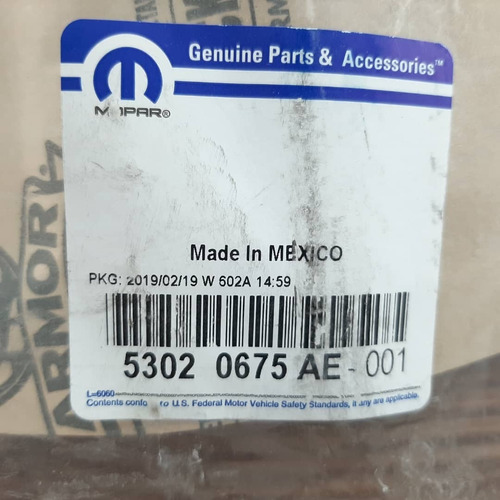 Empacadura Carter Grand Cherokee Dakota Ram Mopar 4.7