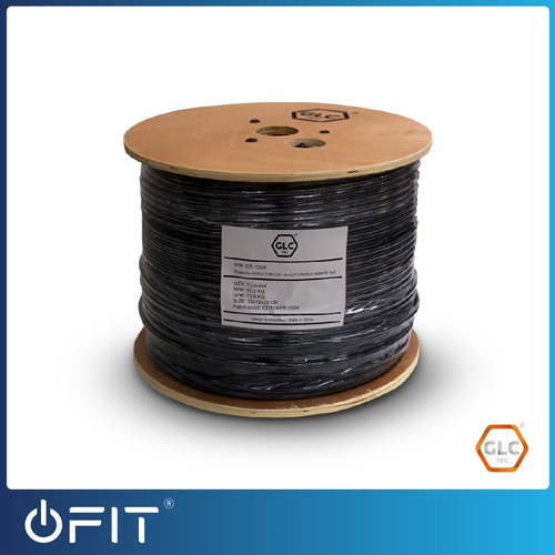 Imagen 4 de 6 de Cable Ftp Glc Bobina 305m Cat 5e Exterior Blindado