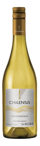 Vinho Chileno Branco Chardonnay Chilensis Garrafa 750ml