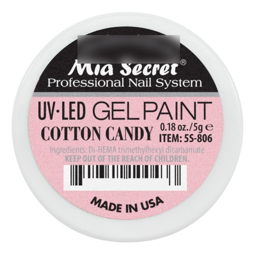 Gel Paint Uv Led Cotton Candy - Mia Secret