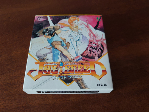 Just Breed Rpg Enix Nintendo Famicom Completo Impecável!!! (Usado)