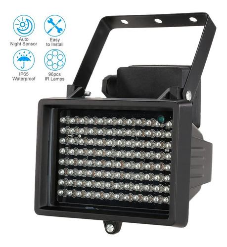 Reflector 96 Led Luz Infraroja Para Cctv Par Vision Nocturna