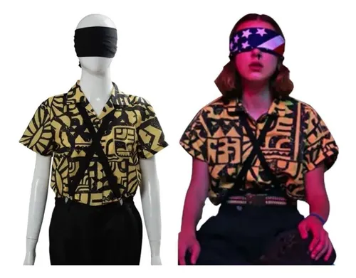Disfraz Stranger Things Eleven Temp 3 Blusa tirantes banda