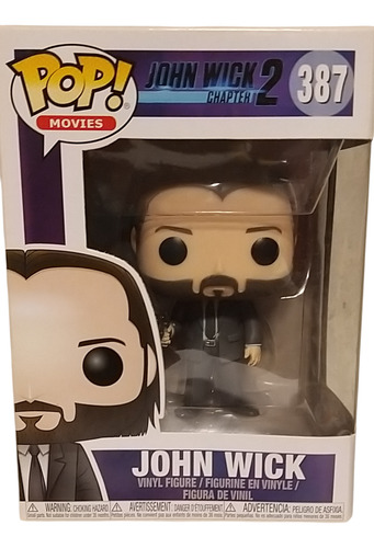 Funko Pop! Movies: John Wick: Chapter 2 #387 John With Gun!