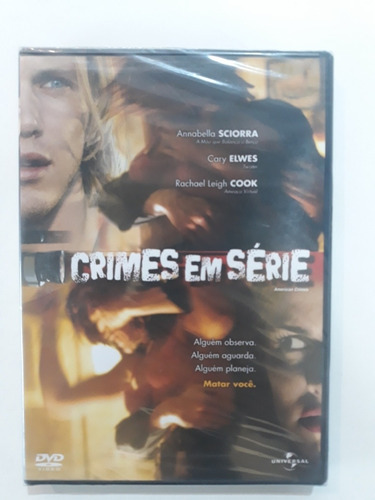 Dvd Filme Crimes Em Série - Original Lacrado 